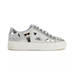 KARL LAGERFELD PARIS Women's Cate Pins Lace-Up Sneakers