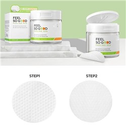 Feel So Good Peeling Pad (Pore Care)_Renewal Очищающие пилинг-спонжи с PHA кислотами для сужения пор
