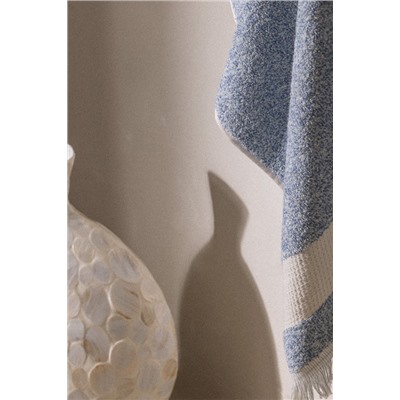 Brest %100 Pamuk Banyo Havlusu - Mavi - 75x150 cm