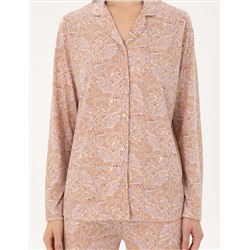 Vizon Gömlek Pijama Takımı