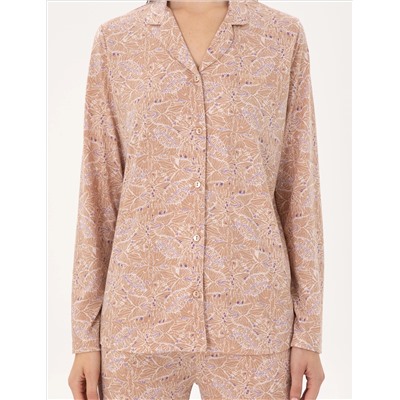 Vizon Gömlek Pijama Takımı