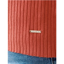 Джемпер тонкой вязки из вискозы с нейлоном