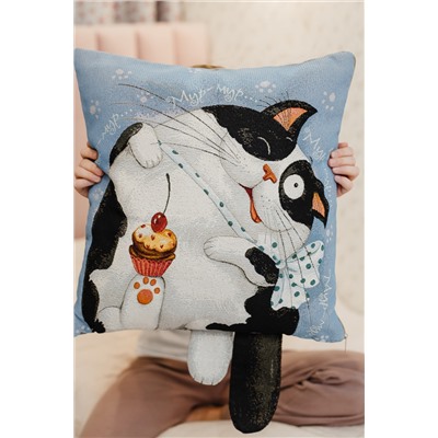 Наволочка декоративная 45х45 Кекс