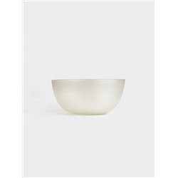 Салатник, 15х8 см, 440 мл, стекло, молочный/шампань, Marbella