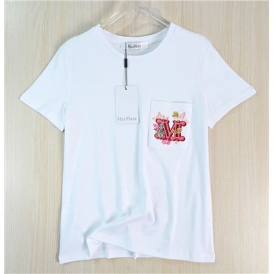 Мягкая и удобная хлопковая футболка Макс Мар*а