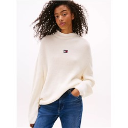 Tommy Jeans Relaxed Mockneck Sweater