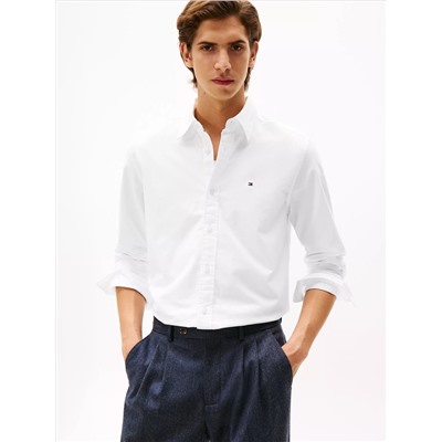 Regular Fit Stretch Oxford Shirt