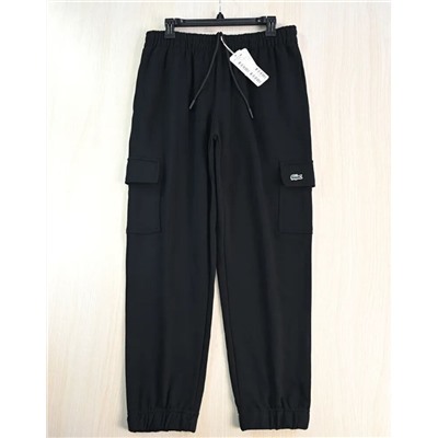 Мужские спортивные брюки прямого кроя ЛАКОСТ*Е