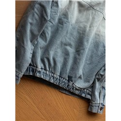 Джинсовая теплая куртка   Mi*u Mi*u 🩷