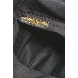 Bandolera de piel Camel y azul marino - Firenze Artegiani