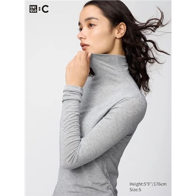 HEATTECH Extra Warm Cashmere Blend Turtleneck T-Shirt