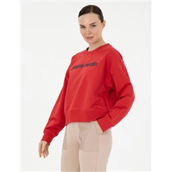 Kırmızı Oversize Sweatshirt