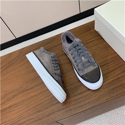 Теплые женские кроссовки  БРУНЕЛЛО КУЧИНЕЛЛ*И