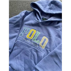 Тёплая детская толстовка с начёсом  ПОЛ*О РАЛЬФ  Состав: хлопок