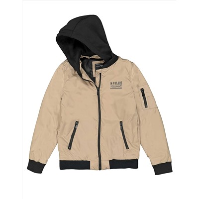 Jungen Bomberjacke mit Kapuze
