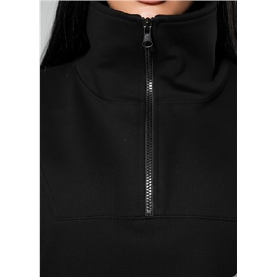 Женский трикотажный костюм с широкими брюками и кофтой 405