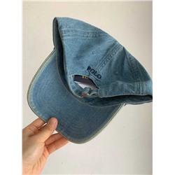 Новая бейсболка с мягким верхом из выстиранной джинсовой ткани РАЛЬ*Ф Л