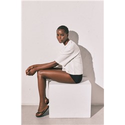 Camiseta felpa blanca estampado "Club del Mar"