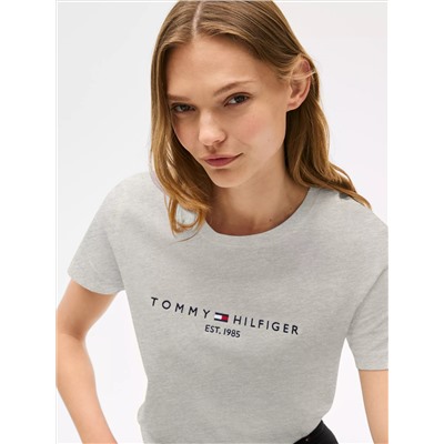 Embroidered Tommy Logo T-Shirt
