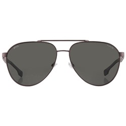 Hugo Boss  Polarized Green Pilot Men's Sunglasses BOSS 1485/S 0MFK/UC 60