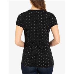 DOT V-NECK T-SHIRT