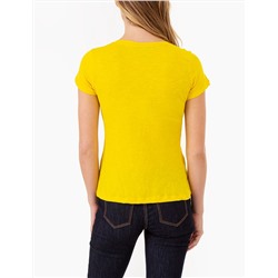 SCOOP NECK T-SHIRT