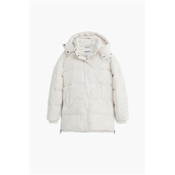 Abrigo acolchado folcado