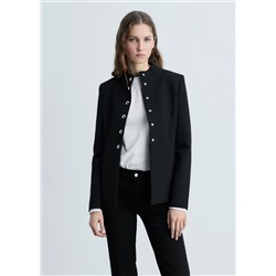 Jeans flare crop bolsillos