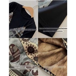 Женское платье с эффектом многослойности