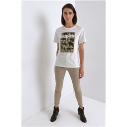 Camiseta parche 100% algodón