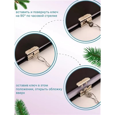 61053 Блокнот+ручка новогодний