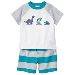 Dino Stripe Set