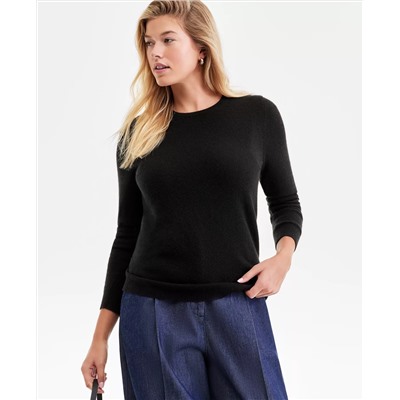 Charter Club Women's Long-Sleeve Crewneck Sweater, Macy's Exclusive