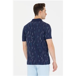 Erkek Lacivert Polo Yaka Tişört