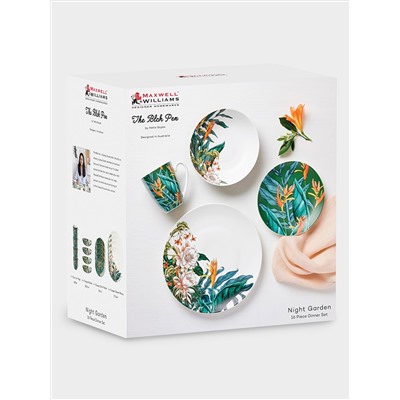 Набор обеденный, 16 пр, Ночной сад