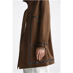 Мужской тренч Zar*a средней длины