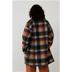 Abrigo Azul noche y verde