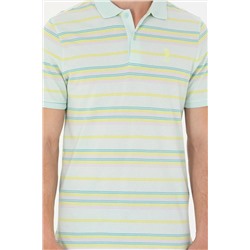 Erkek Su Yeşili Tişört