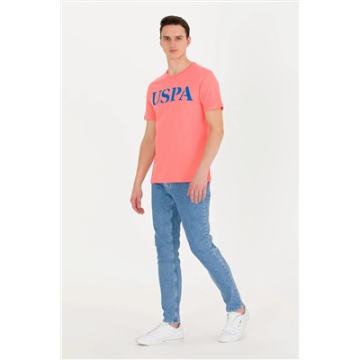 Erkek Somon Basic Bisiklet Yaka Tişört