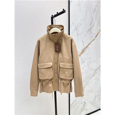 Женская ветровка с двойным карманом в стиле tooling (2 цвета)  ЛОРО ПИАН*О