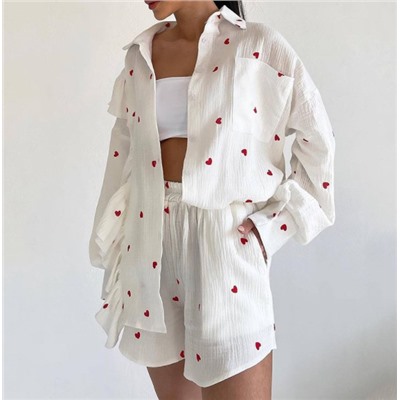 Женский муслиновый костюм