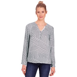 Damen Bluse mit krempelbaren Ärmeln