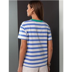 Футболка из премиального хлопка с эластаном