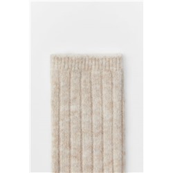 RIBBED LONG SOCKS