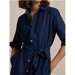 Длинное платье - рубашка с поясом   Pol*o Ralp*h Laure*n