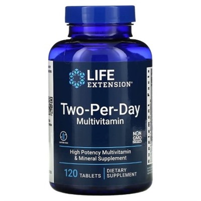 Two-Per-Day 120 tab LIFE
