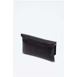 Bandolera de piel Aymavilles - Negro