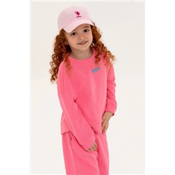 Çocuk Pembe Basic Sweatshirt