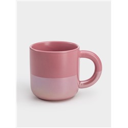 Кружка, 350 мл, тёмно-розовая, Горизонт