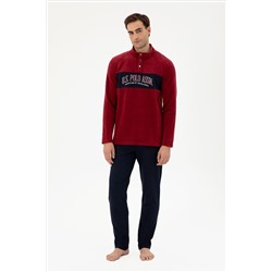 Erkek Bordo Pijama Takımı